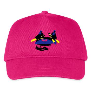 Rafting - Kinder Basecap - Fuchsia - Vorne