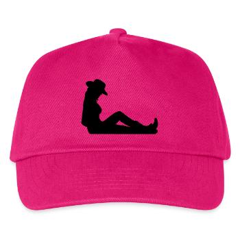 usa girl - Kids’ Baseball Cap - fuchsia - Front