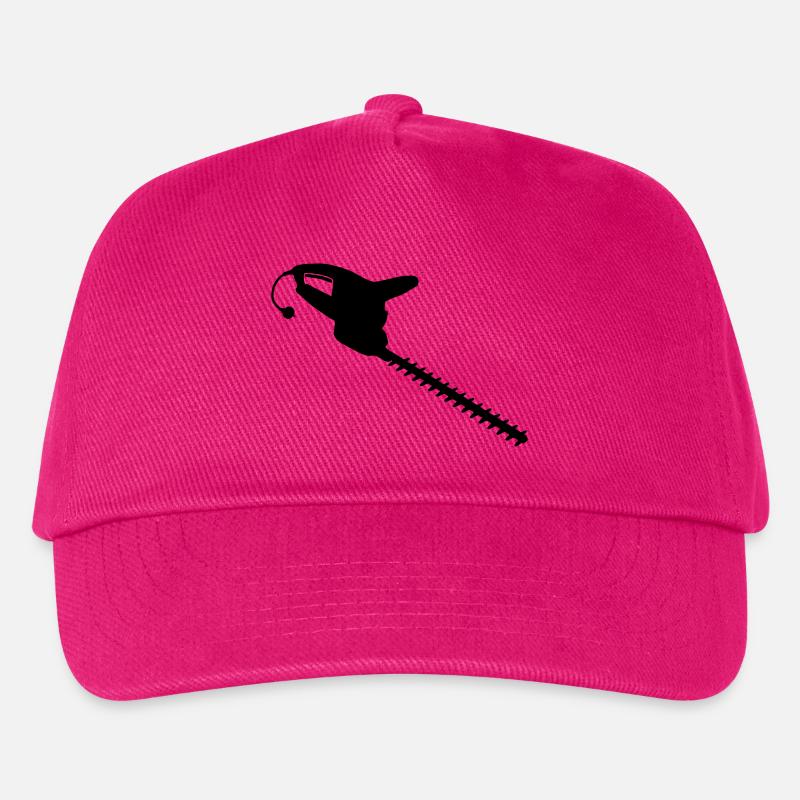 Elektro-Heckenschere_e1 - Kinder Basecap - Fuchsia