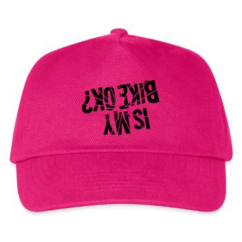 Is my bike ok - upside down? - Casquette de baseball Enfant - fuchsia - Devant