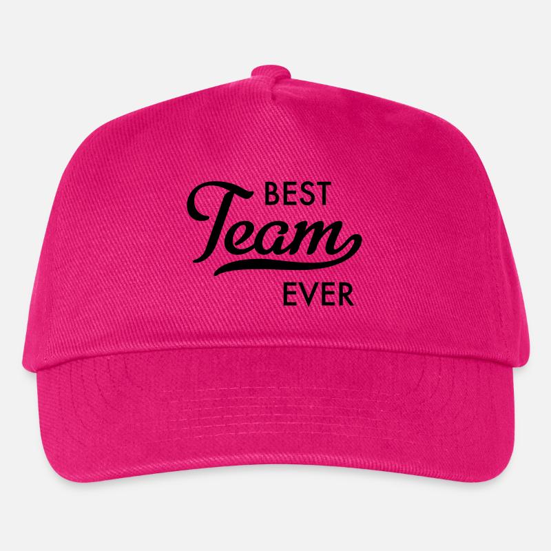 Bestes Team - Kinder Basecap - Fuchsia