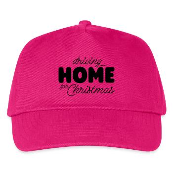 Christmas at home - Kids’ Baseball Cap - fuchsia - Front