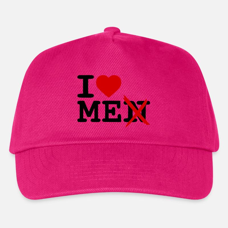 I love me - Kinder Basecap - Fuchsia
