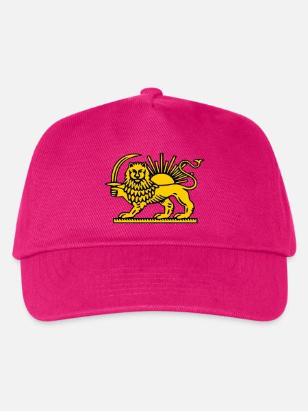Iran löwe - Kinder Basecap - Fuchsia