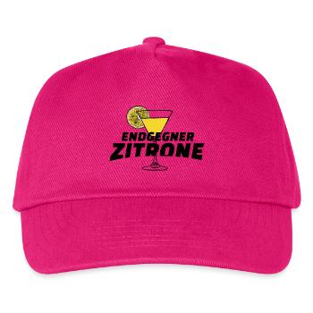 Végétalien Végétalien Bio - Casquette de baseball Enfant - fuchsia - Devant