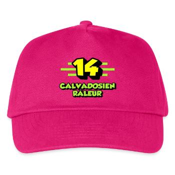 Complaining Calvadosian - Kids’ Baseball Cap - fuchsia - Front