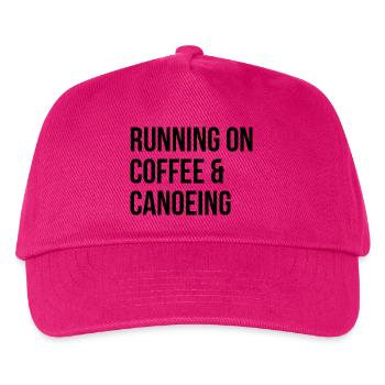Kanu, Kanu, Kanu - Kinder Basecap - Fuchsia - Vorne
