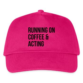 Schauspielerin Schauspieler Schauspieler - Kinder Basecap - Fuchsia - Vorne