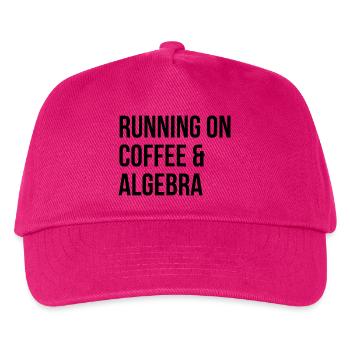 Algebra Algebra Algebra - Kinder Basecap - Fuchsia - Vorne