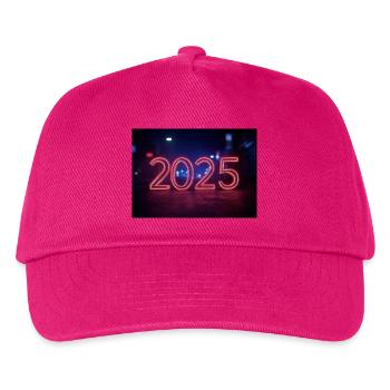 2025 - Casquette de baseball Enfant - fuchsia - Devant