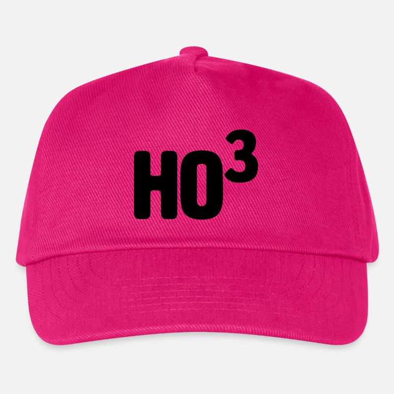 Ho3 - Ho Ho Ho - Kinder Basecap - Fuchsia