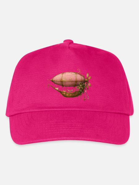 Lunas Luftschiff - Kinder Basecap - Fuchsia