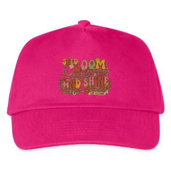 Samen Zum Blühen: Erntepracht - Kinder Basecap - Fuchsia - Vorne
