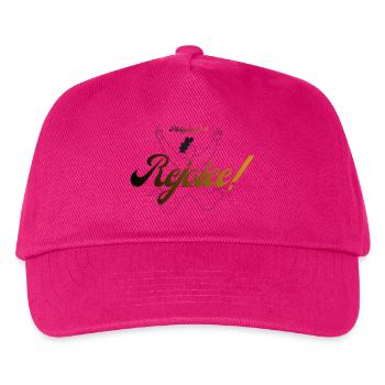 Freue dich immer im Herrn - Kinder Basecap - Fuchsia - Vorne