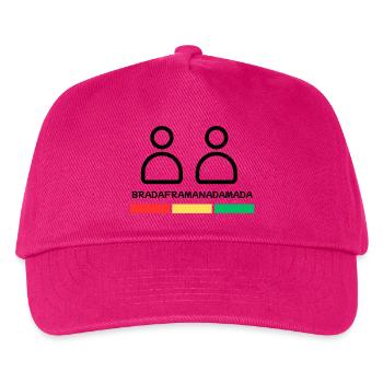 Bruder - Kinder Basecap - Fuchsia - Vorne