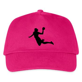 Handball female eu - Kids’ Baseball Cap - fuchsia - Front