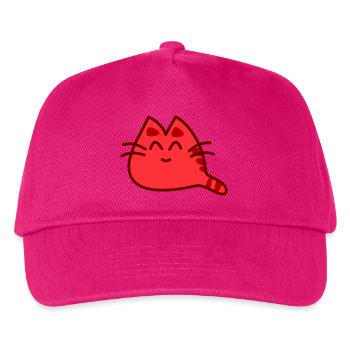 Cute Cat Cat Meow - Kids’ Baseball Cap - fuchsia - Front