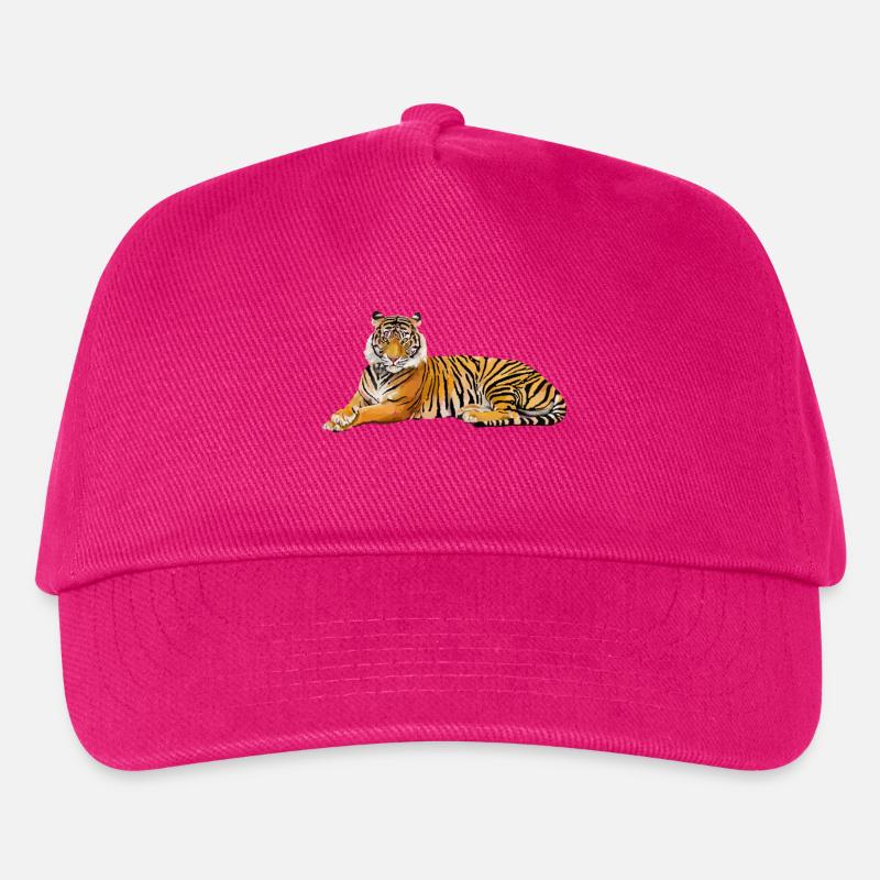 Tiger - Kids’ Baseball Cap - fuchsia