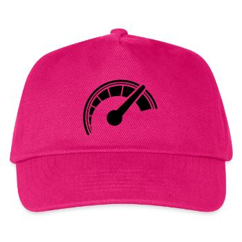 Rennen - Kinder Basecap - Fuchsia - Vorne