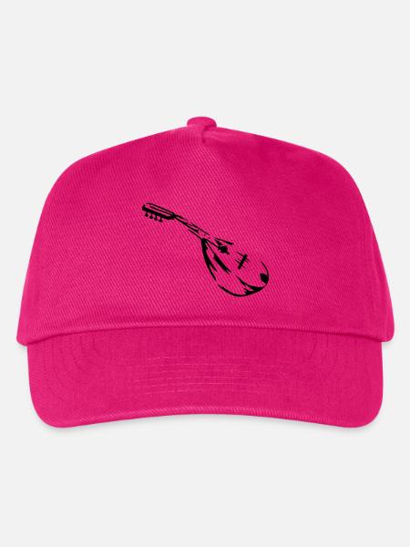 mandoline musiker - Kinder Basecap - Fuchsia