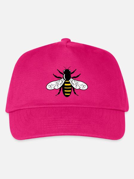 Honigbiene - Kinder Basecap - Fuchsia