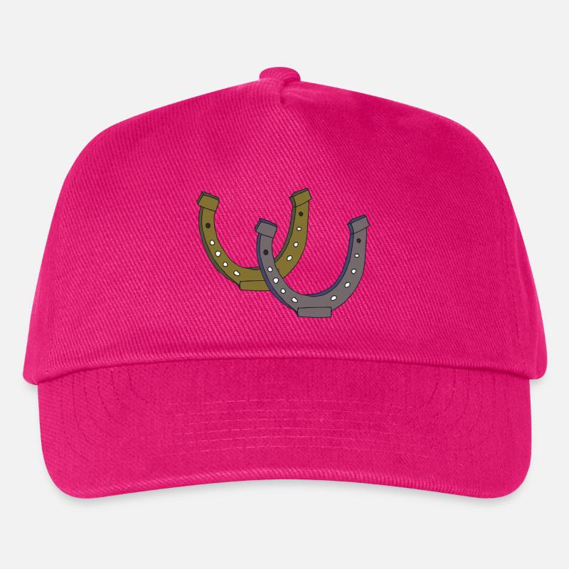 Double fer à cheval - Casquette de baseball Enfant - fuchsia