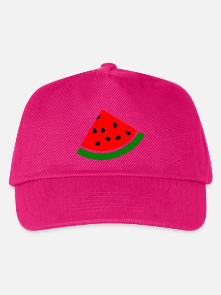 Wassermelone melone - Kinder Basecap - Fuchsia