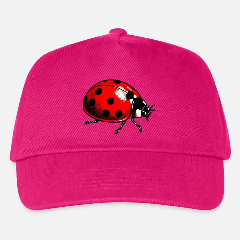 Marienkäfer - Kinder Basecap - Fuchsia