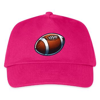 football - Kinder Basecap - Fuchsia - Vorne