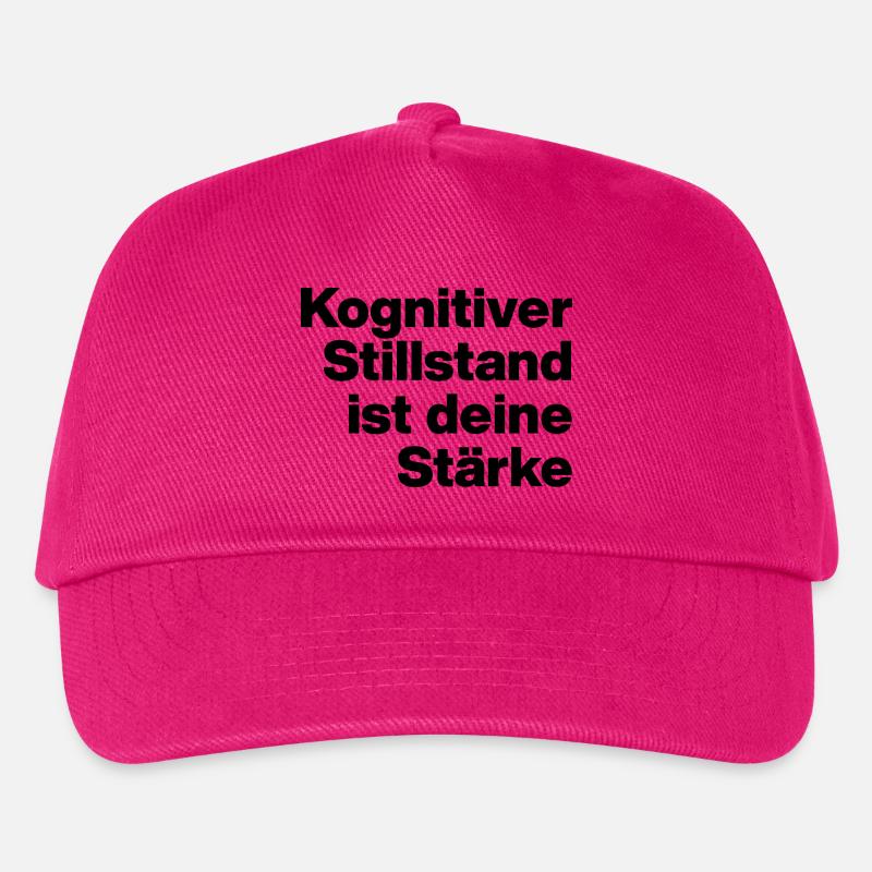 COGNITIVE STANDSTILL IS YOUR STRENGTH. SARCASM - Kids’ Baseball Cap - fuchsia