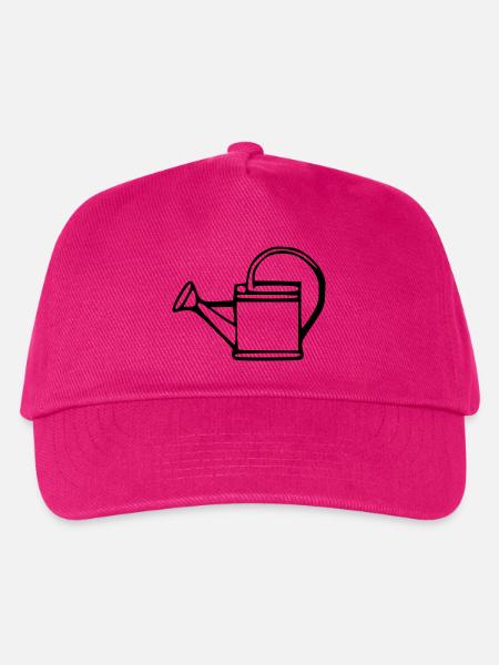 Gießkanne Garten Geschenk Gärtner - Kinder Basecap - Fuchsia