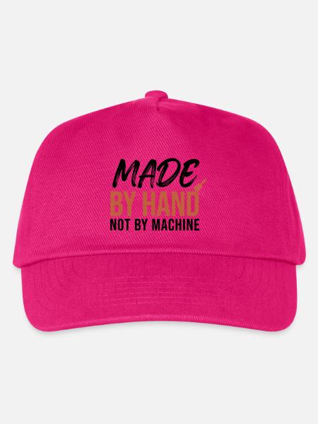 Handgemacht mit Humor - Kinder Basecap - Fuchsia