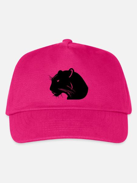panther - Kinder Basecap - Fuchsia