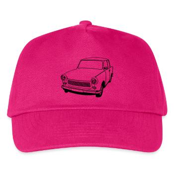  , Ostalgie , DDR Kult , Oldtimer (25) - Kinder Basecap - Fuchsia - Vorne