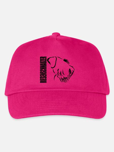 RIESENSCHNAUZER PROFIL - Kinder Basecap - Fuchsia