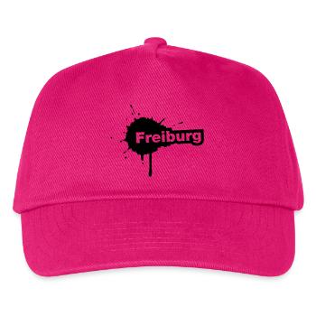 Freiburg Splatter - Kinder Basecap - Fuchsia - Vorne