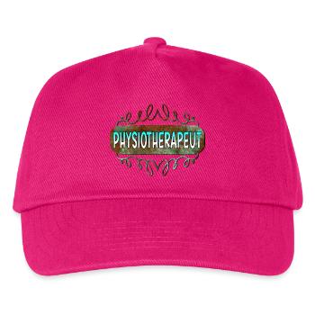 Physiotherapeut - Kinder Basecap - Fuchsia - Vorne
