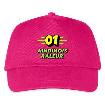 Complaining Aindinois - Kids’ Baseball Cap - fuchsia - Front