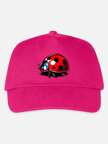 Marienkäfer - Kinder Basecap - Fuchsia