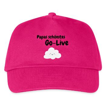 IT Baby CLOUD ALM GO LIVE BABY - Kinder Basecap - Fuchsia - Vorne