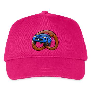 Pretzels on wheels - Kids’ Baseball Cap - fuchsia - Front