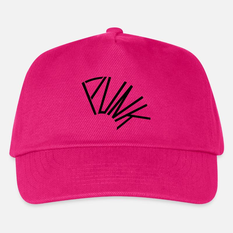 Punk - Kinder Basecap - Fuchsia