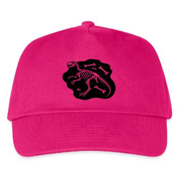 dinosaur bones - Kids’ Baseball Cap - fuchsia - Front