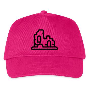 ruins - Kids’ Baseball Cap - fuchsia - Front