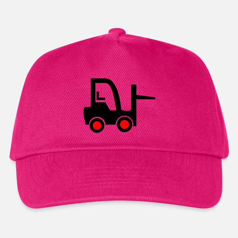 Gabelstapler - Kinder Basecap - Fuchsia