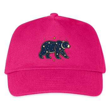 Sternbild Bär Großer Bär Astronomie Vektor Shirt - Kinder Basecap - Fuchsia - Vorne