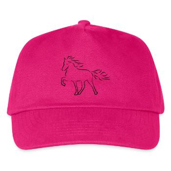 2541614 14630838 isi - Kids’ Baseball Cap - fuchsia - Front