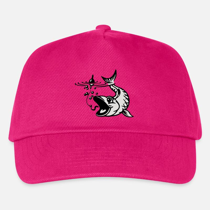 fisch - Kinder Basecap - Fuchsia