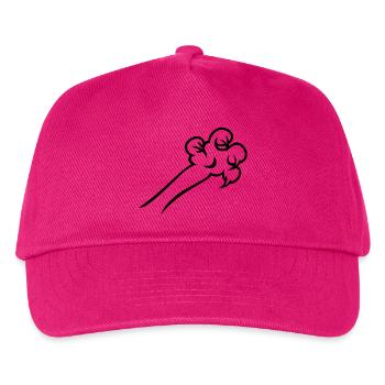 claws / Krallen (1c) - Kinder Basecap - Fuchsia - Vorne