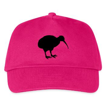 kiwibird neuseeland - Kinder Basecap - Fuchsia - Vorne